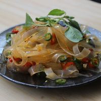 水晶粉皮 1斤 绿豆水晶粉皮河南特产凉拌菜卤菜店大拉皮腐竹面筋干货凉拌芋头粉