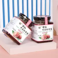 乌龙茶2瓶 花圣蜜桃奇亚籽乌龙茶果酱290g*2瓶泡水饮品饱腹冷泡热泡