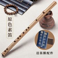 G调[送2包笛膜+1块笛胶] 陈情笛COS素笛子初学者入门古风横笛f儿童成人乐器直销送笛膜配件