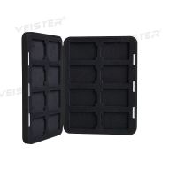 黑色平面+海绵内托 适用于任天堂SWITCH游戏机卡带盒便携收纳16张游戏机卡