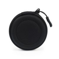 黑色 圆形115 IKSNAIL耳机包U盘包耳机收纳盒小迷你便携数据线收纳包移动硬盘包