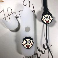 VTV新款硅胶套[送挂绳] VTV新款白色旺仔 VTV硅胶保护套vtv杆保护软皮壳挂绳挂链防尘电子器保护壳