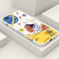 苹果6/6s[4.7寸] [搬砖-古董白] 苹果11手机壳液态硅胶iPhone12宇航员6/7p/8plus/Xr全包x