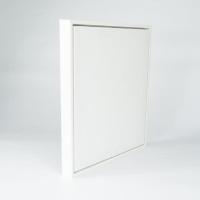 白色 30X40cm[内框含内框画布] 简约免装裱油画框成品装饰画框外框带内框绷画布丙烯绘画