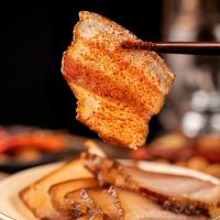 烟熏后腿纯肉250g(半斤) 后腿烟熏腊肉四川湖南农家特产腊味鲜肉腌制熏肉咸肉香肠火腿制品