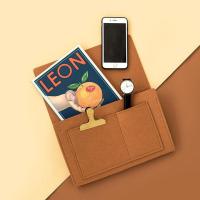 巧克力款 [28cm*24cm]小号 床头收纳挂袋收纳袋放杂物小物件多袋子小布袋床头挂篮床边收纳袋