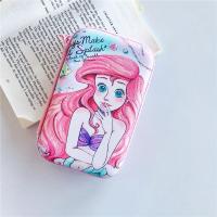 [电源包]美人鱼爱丽丝 日韩可爱卡通移动电源包数据线充电器收纳盒蓝牙耳机零钱硬盘防摔