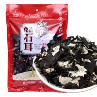 免洗石耳 徽粹 石耳山珍干货黄山特产南北干货免洗石耳108g石壁石菇岩耳