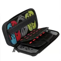 黑色收纳包 Switch Switch收纳包任天堂oled游戏机保护包便携式防水加硬抗摔配件包