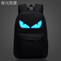 怪兽眼睛上 黑色B包 单品[收藏送小本子] 夜光书包学生中二病者联盟动漫周边背包包二次元双肩包