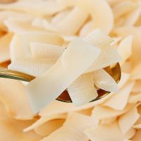 单包80g[尝尝鲜] 海南特产椰子片脆片500g即食烤椰子肉干脆块薄脆椰果干椰子角80g