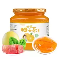 [无赠品]柚子茶1斤/罐 序木堂蜂蜜柚子茶柠檬茶百香果茶果味茶冲饮罐装泡水喝的果茶500g