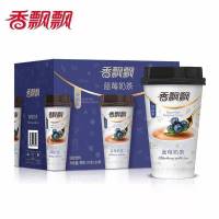 6杯散装 XIANG PIAOA/香飘飘 蓝莓味76g*6杯 三连杯装杯装奶茶 满9杯包