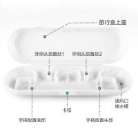 牙刷盒 原装松下电动牙刷替换牙刷头WEW0972M 适用于EW-DM71 DM711 DM712