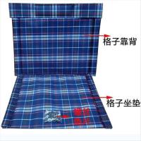 深蓝色 轮椅靠背坐垫布全套轮椅车配件海绵透气耐磨坐垫帆布靠垫后靠背垫