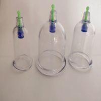 国医研真空拔罐器U型 国医研真空拔罐器U型关节罐 大中小号抽气罐异型罐拔火罐3只套装