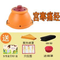 2022专利正品养生艾灸 女性金艾柱1盒(此款无宫廷灸) 艾灸盒宫廷灸乳灸仪随身灸腰腹部艾灸仪器家用宫寒艾灸罐大号一