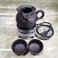2代300瓦铸铁炉 只是电炉子 甘肃罐罐茶煮茶器 西北煮茶喝茶电炉子茶罐套装 迷你煮茶器电热炉