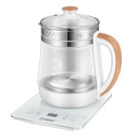 [基础款]象牙白 万利达养生壶办公室小型水壶加厚玻璃养身花茶壶家用多功能煮茶器