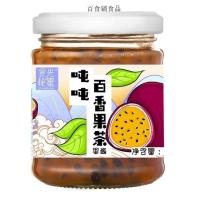 百香果茶1瓶 食光秘蜜冲饮泡水蜂蜜果味茶金桔柠檬百香果蜜桃乌龙茶240g/瓶