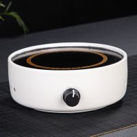 千壹(禅风白) 明清故宫缠枝莲煮茶器电陶炉玻璃提梁壶蒸茶煮茶花茶养生茶普洱茶