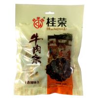 桂荣牛肉条150g*1袋 桂荣牌香辣味牛肉条150g 广西南宁特产牛肉干片肉类