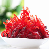 500g 1斤(500g/包) 玫瑰花脯 500g洛神花果脯 即食玫瑰茄 洛神花 酸甜果脯蜜饯