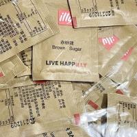 300g illy意利咖啡黄糖条黄糖包咖啡果茶专用3g*100包