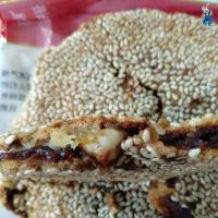 钱鹤鸣袋装麻饼_ 相城麻饼苏州特产相城钱鹤鸣猪油松子枣泥麻饼湘城手工老式麻饼