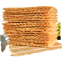 10X17 50片 不切口 煎饼果子薄脆山东杂粮煎饼脆皮商用脆饼脆片香酥麻叶50-330片