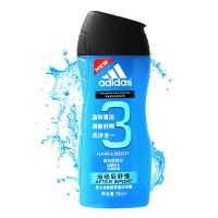 运动后250ml[只发一瓶] Adidas阿迪达斯沐浴露男士洗发沐浴二合一洗护套装清凉留香 按摩