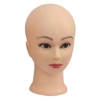 小光头有妆(50cm) 仅头模 教习头模特头 假人头 假发支架 头模展示化妆练习 公仔光头头模型
