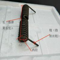 长24cm内径2.7cm,粗5.5mm 燃气烤饼炉炸鸭炸鸡炉 电饼铛专用弹簧 燃气烙饼机配件 煤气饼铛