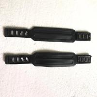 A款长28cm的 动感单车脚踏绑带捆带健身车配件脚踩子脚蹬子调节带子一对