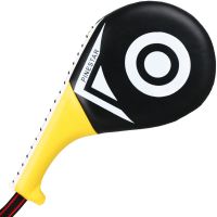 PS圆圈黑色单只 加厚跆拳道脚靶双叶靶手靶儿童脚板手把训练脚把护具脚踢板靶子