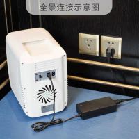 B字座 60w 车载冰箱电源线 转换器适配器变压器220V转12V家用车家两用点烟器