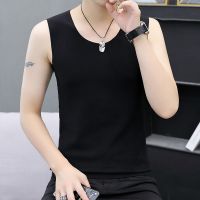 黑色K01-无痕打底背心 M(建议70-90斤)) 冬天秋衣秋裤套装15初中学生保暖内衣男孩12岁加厚加绒内搭打底衫