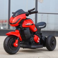 厂家直销+终身保修+电瓶免费换新 模型款+音乐(无)+电瓶(无) 儿童电动摩托车三轮车宝宝男女孩电瓶车小孩可坐人遥控充电