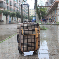 999浅灰色 20寸 行李箱男士超大容量旅行箱万向轮学生皮箱拉杆箱包女密码箱子20寸