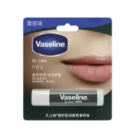 凡士林-薄荷味 Vaseline凡士林滋养修护润唇膏保湿补水柔滑玫瑰薄荷芦荟原味3.5g