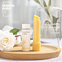 悦诗风吟蜂蜜味护唇膏 可以吃的护唇膏 秒变性感嘟嘟唇!韩国3CE果冻质感水润丰唇润唇膏光泽滋养护唇膏