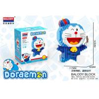 多啦A梦-中国 哆啦a梦积木微型小颗粒女孩拼图叮当猫礼物兼容乐高成人拼装玩具