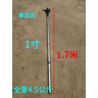 顶板拆模单边尖1.7米(1寸) 镀锌管制作铝模楼面模板拆装工具铁铝模专用工具楼板拆模器