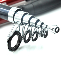 红黑色裸竿听涛2.1米 光威听涛2.1/2.4/2.7/3/3.6m米鱼竿玻璃钢海竿超硬调超轻远投抛竿