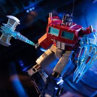 [合金玩具级别]擎天战神31cm 变形MP擎天玩具柱金刚大黄蜂男孩儿童机器人汽车模型正版合金手办