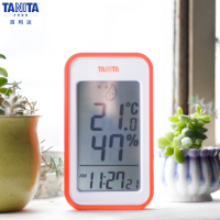 橙色 百利达TANITA电子数显温度湿度计多功能高精度家用室内TT-559
