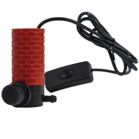 红色水泵 蜂窝式 电动小水泵微型12V家用自吸泵潜水泵专用开槽机水钻空调打孔供水