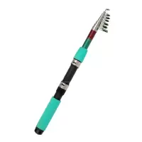 1.8米单竿无礼品-341 迷你小海竿超短节海杆抛竿套装便携远投竿海竿远投竿超硬钓鱼竿