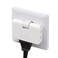 白色(1个装)一转三10%用户喜欢 一转三电视柜靠墙插座转换器夹缝转换插头超薄电源无线插排接线板