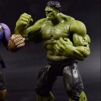 绿巨人16-18厘米_ 精美礼盒包装 复仇者联盟3可动反浩克绿巨人灭霸玩具模型公仔手办人偶摆件礼物
